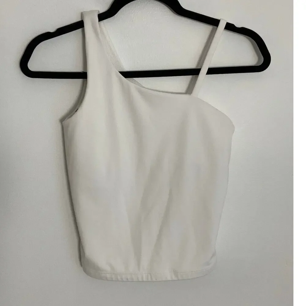 Athleta Girl White Athletic Top size XL